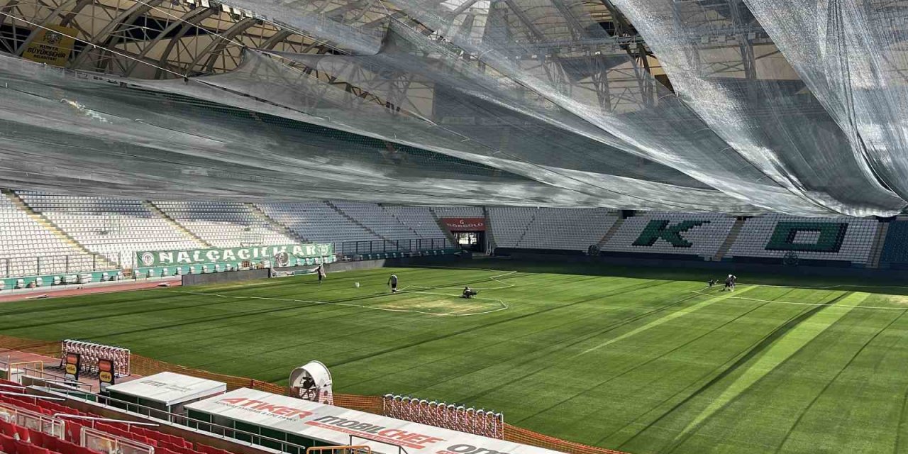 Konyaspor’da Stadyum Yenileme Çalışmaları