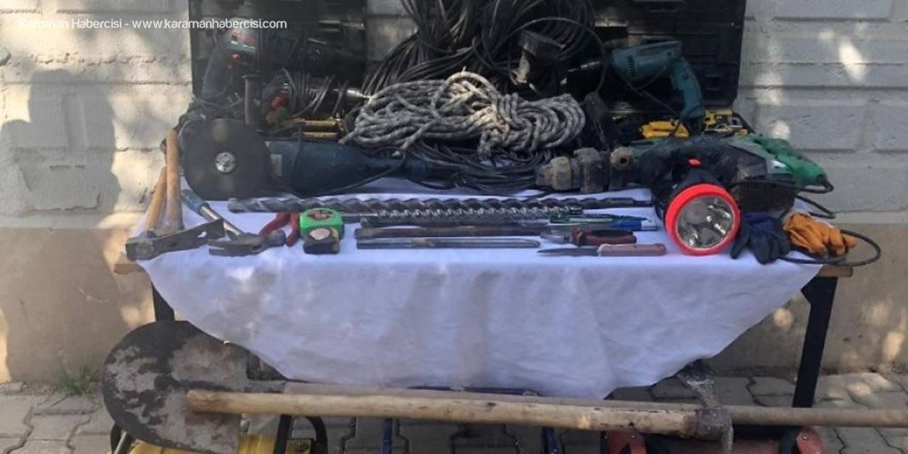 Konya’da Jandarmadan Kaçak Kazı Operasyonu