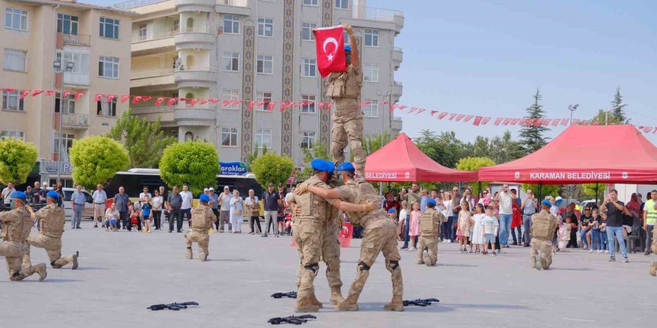 Karaman’da 30 Ağustos Zafer Bayramı Kutlandı
