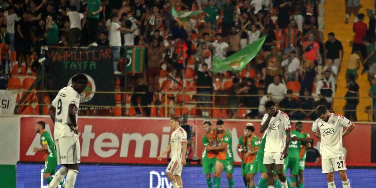 Trendyol Süper Lig: Corendon Alanyaspor: 2 - Beşiktaş 0 (maç Sonucu)