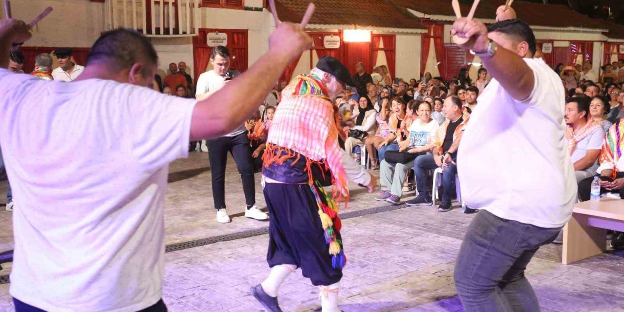 Kepez Kültür Festivali’nde Yörük Ateşi Yandı