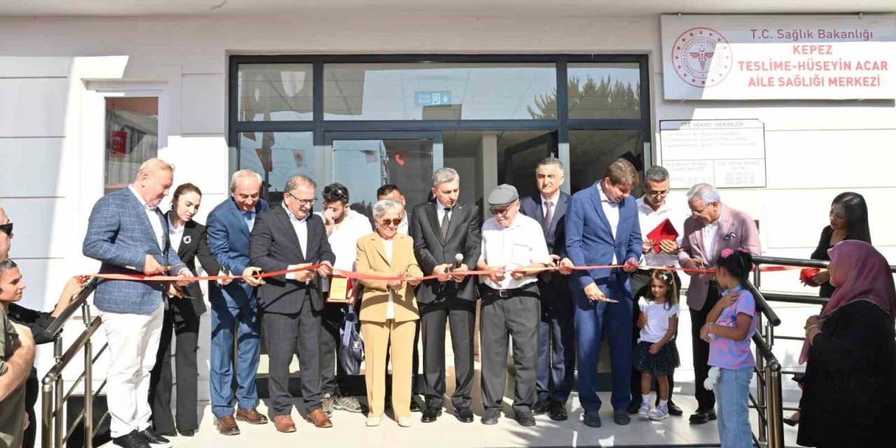 Kepez Teslime - Hüseyin Acar Aile Sağlığı Merkezi Hizmete Açıldı