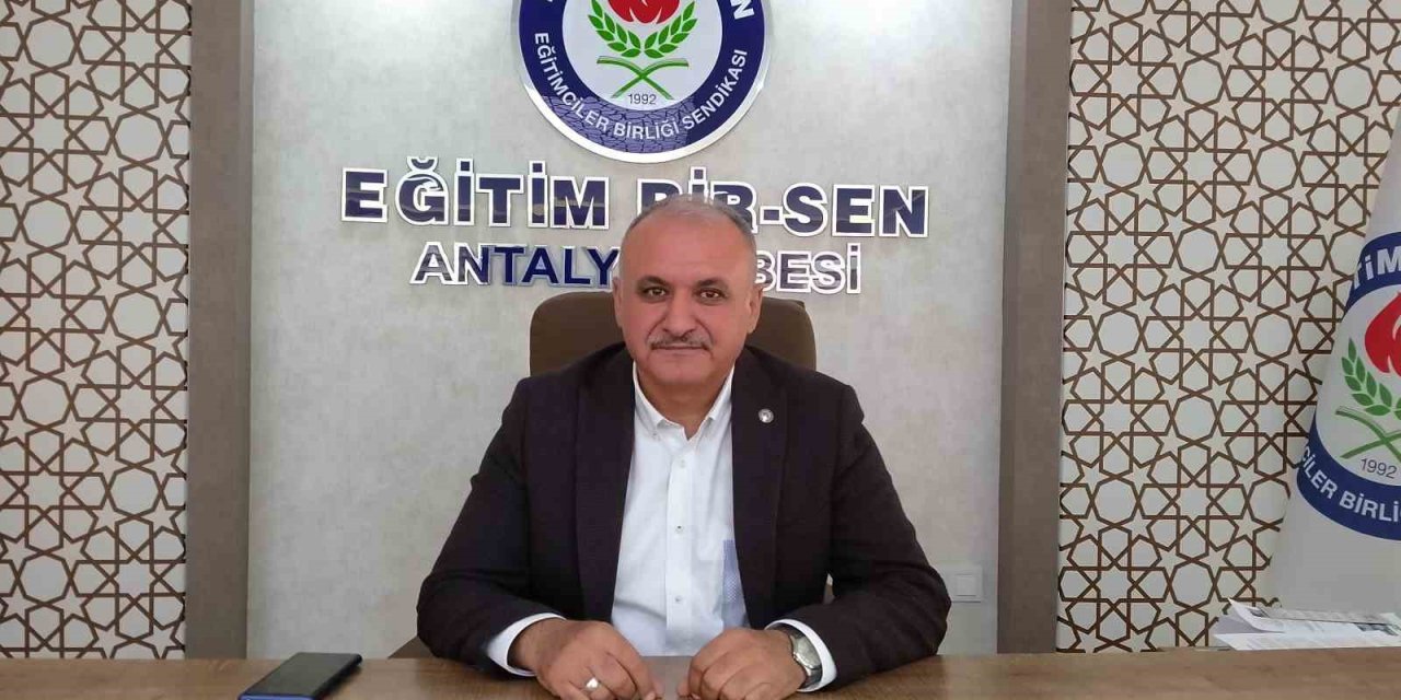 Eğitim-bir-sen: "eğitim Çalışanlarının Sorunları Acilen Çözülmeli"