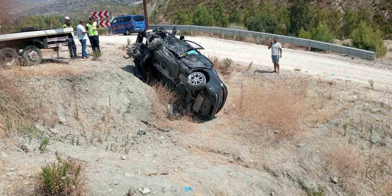 Konya-antalya Yolunda Feci Kaza: 1 Ölü, 1 Yaralı