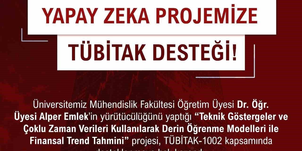 Nöhü’nün ’finansal Trend Tahmini’ Projesine Tubitak Desteği