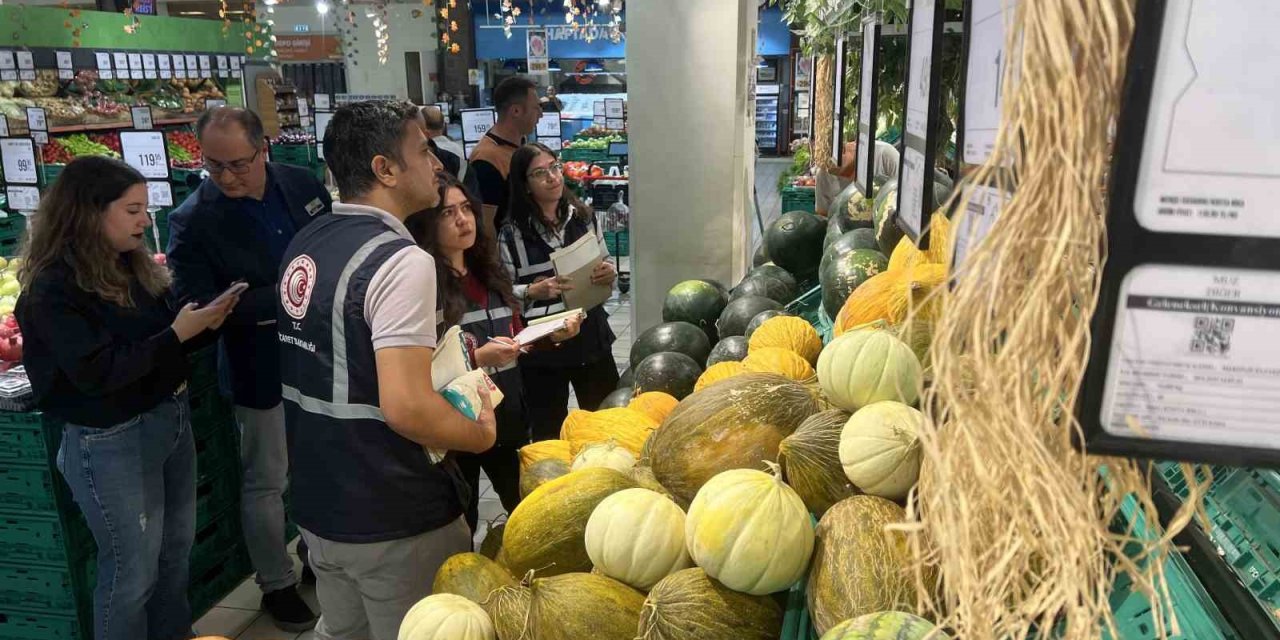 Konya’da Marketlerde Fiyat Denetimi
