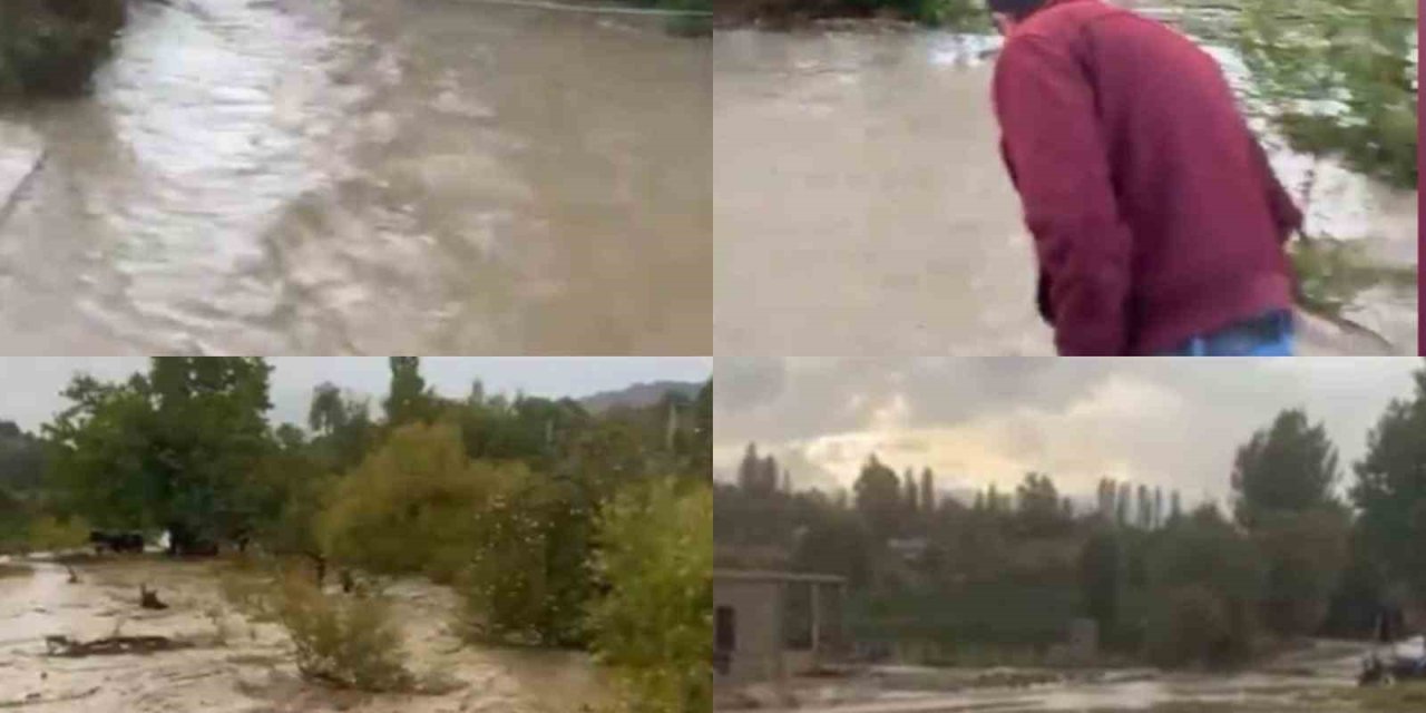 Mersin’de Kuvvetli Yağış Dereleri Taşırdı: Trafikte Aksama Yaşandı