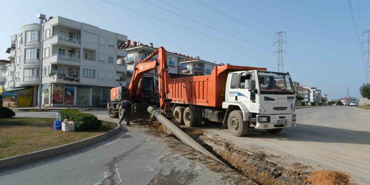 Asat’tan Manavgat Alt Yapısına Stratejik Destek