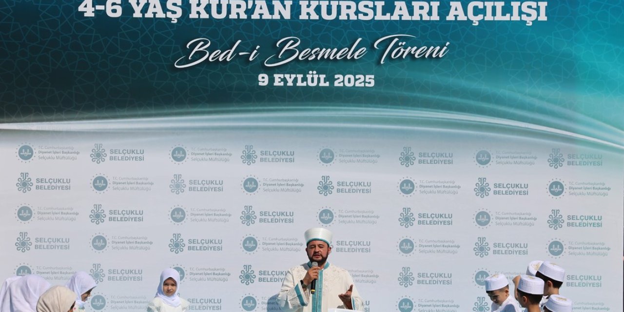 Hatice Hatun Çocuk Mektebi Bed-i Besmele Töreni İle Yeni Döneme Bismillah Dedi