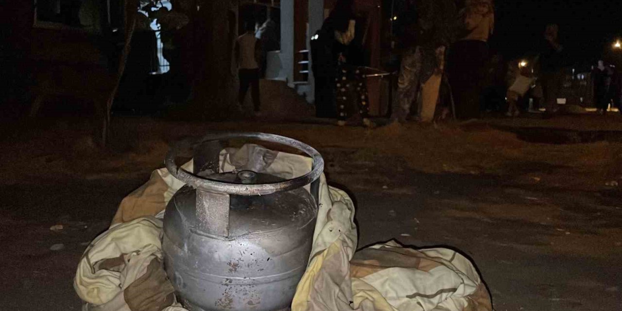 Karaman’da Alev Topuna Dönen Piknik Tüpü Korkuttu