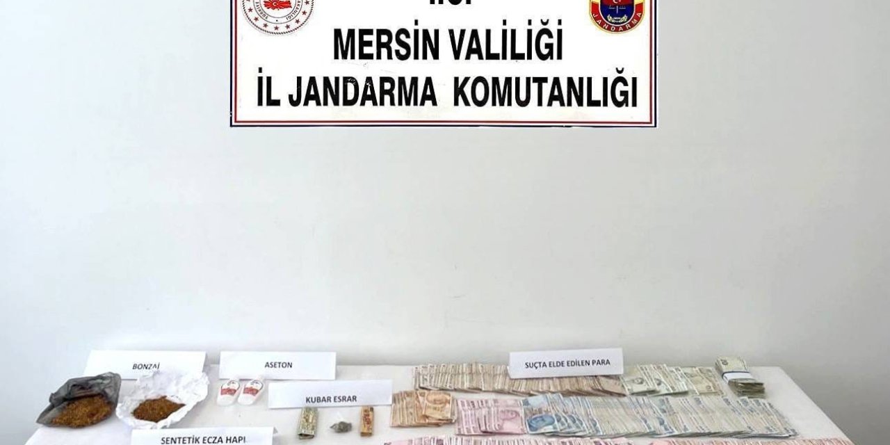 Mersin’de Uyuşturucu Operasyonu 4 Şüpheli Yakalandı