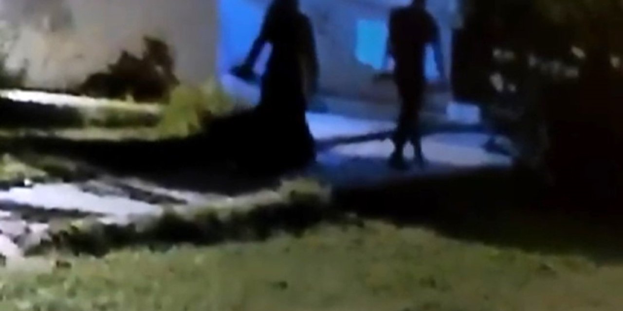 Eski Eşi Tarafından Eşarbıyla Boğularak Öldürülen Kadının Son Anları Güvenlik Kamerasına Yansıdı