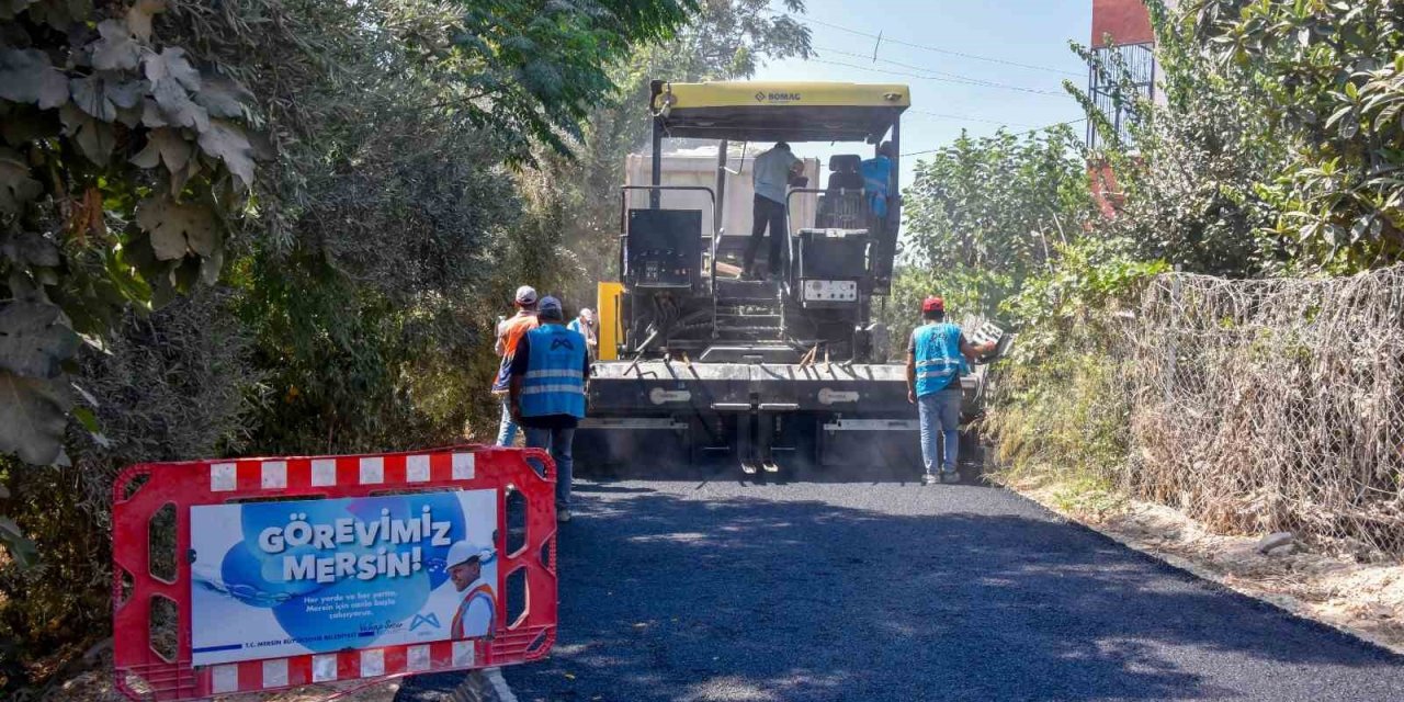 Meski, Erdemli’deki Altyapı Çalışmalarına Devam Ediyor