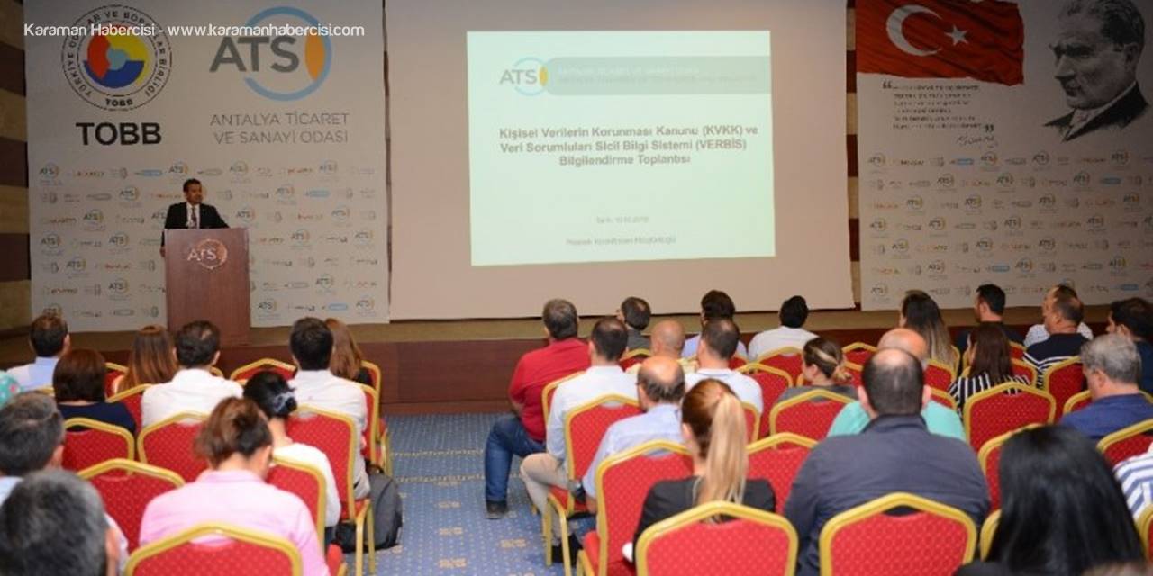 Kişisel Verilerin Korunması Hakkında Bilgilendirme Toplantısı Yapıldı