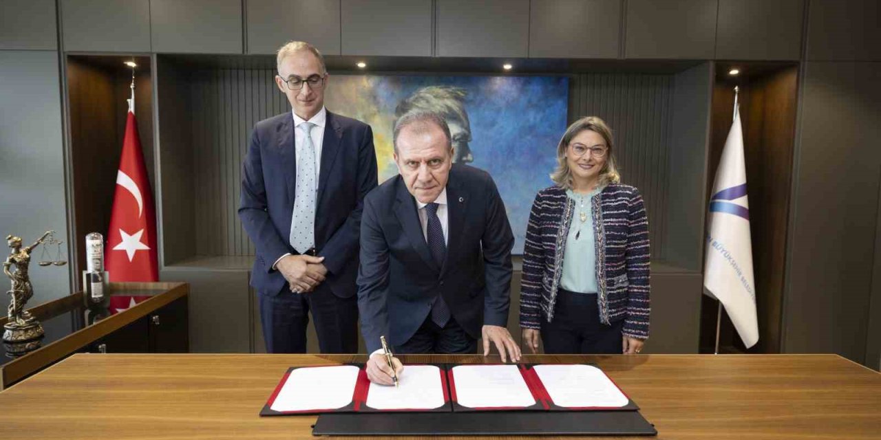 Mersin Atıksu Ve Ekolojik Denge Projesi İçin İmzalar Atıldı