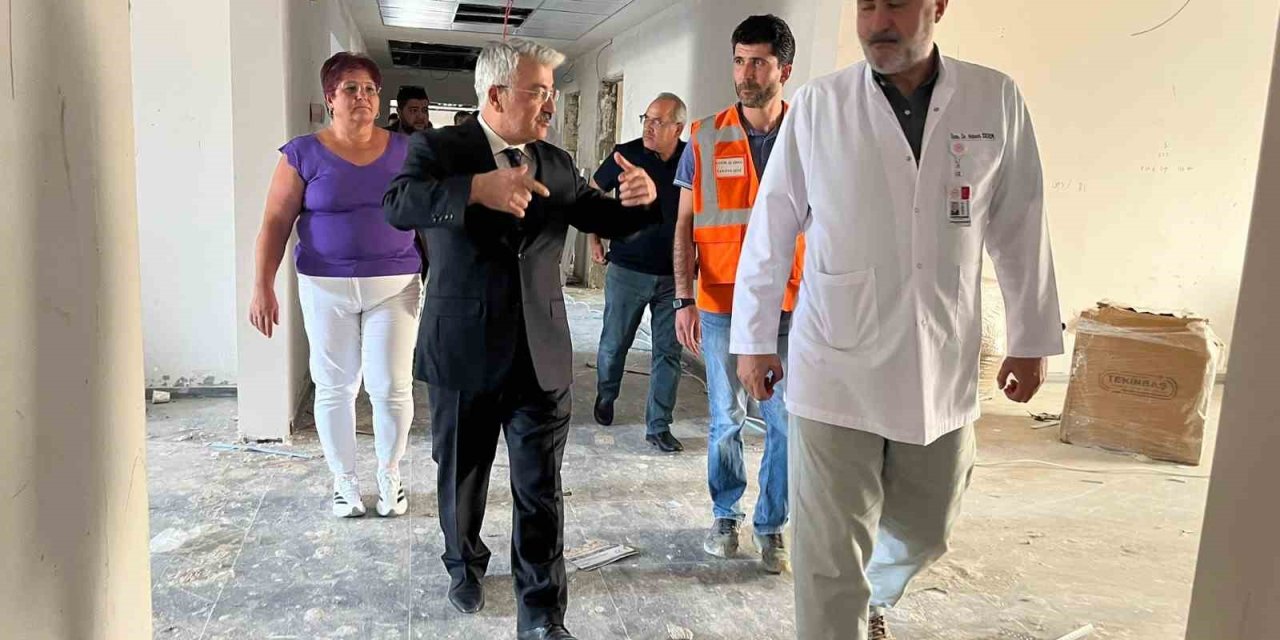 Akşehir Devlet Hastanesi Ek Binasında Sona Doğru