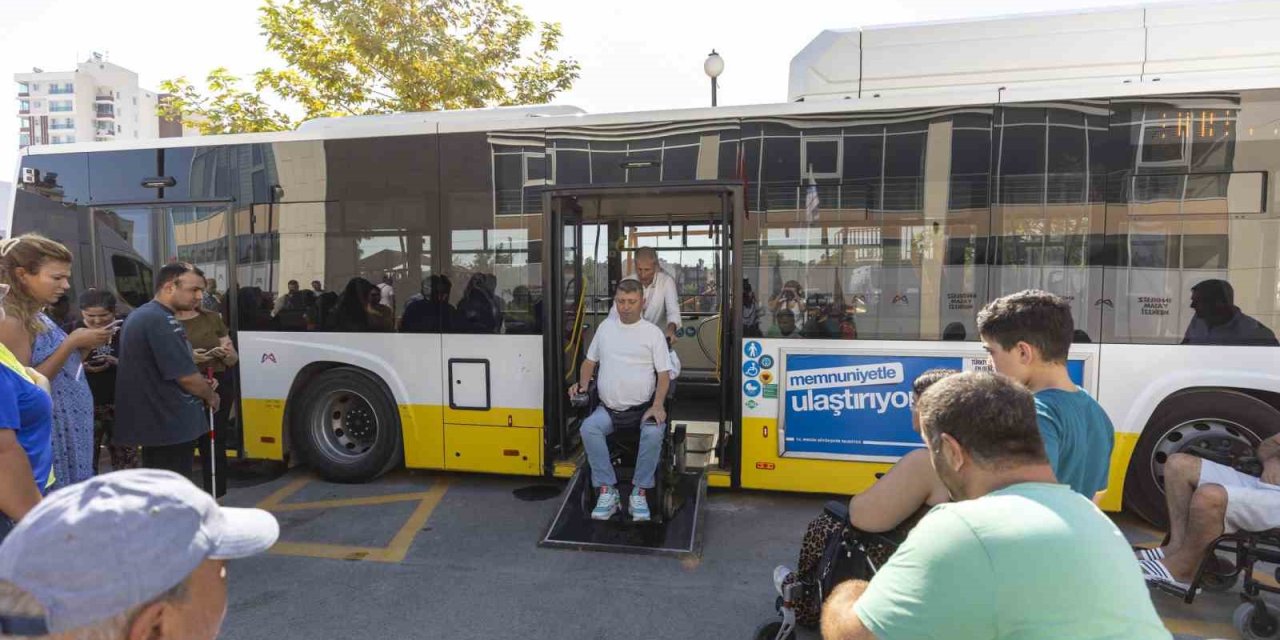 Mersin’de Avrupa Hareketlilik Haftası’nda Özel Bireylere Güvenli Ulaşım Eğitimi