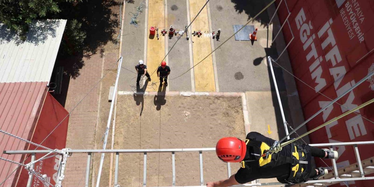 İtfaiye Eri Adaylarının Zorlu Parkuru