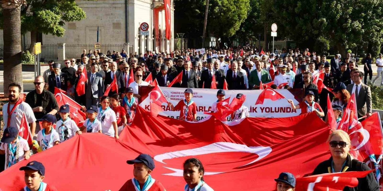 Mersin’de 19 Eylül Gaziler Günü Coşkuyla Kutlandı