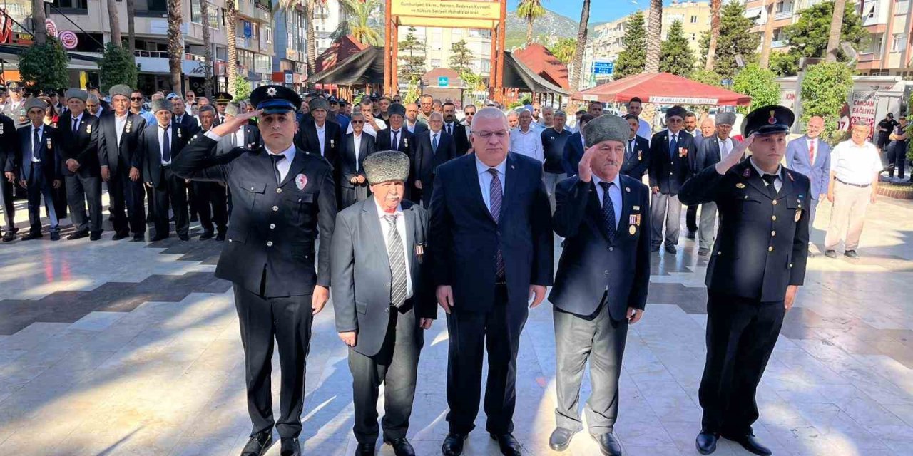 Kumluca’da Gaziler Günü Kutlandı