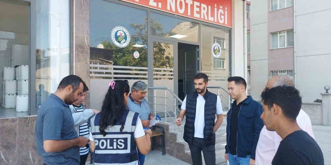Niğde’de Hırsızlık Ve Dolandırıcılığa Karşı Bilgilendirme Çalışması Yapıldı