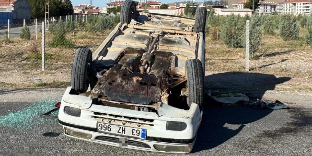 Karapınar’da Trafik Kazası: 1 Yaralı