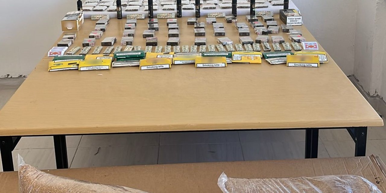 Uyuşturucu Ve Kaçak Tütünler Ele Geçirilen Şüpheli Tutuklandı