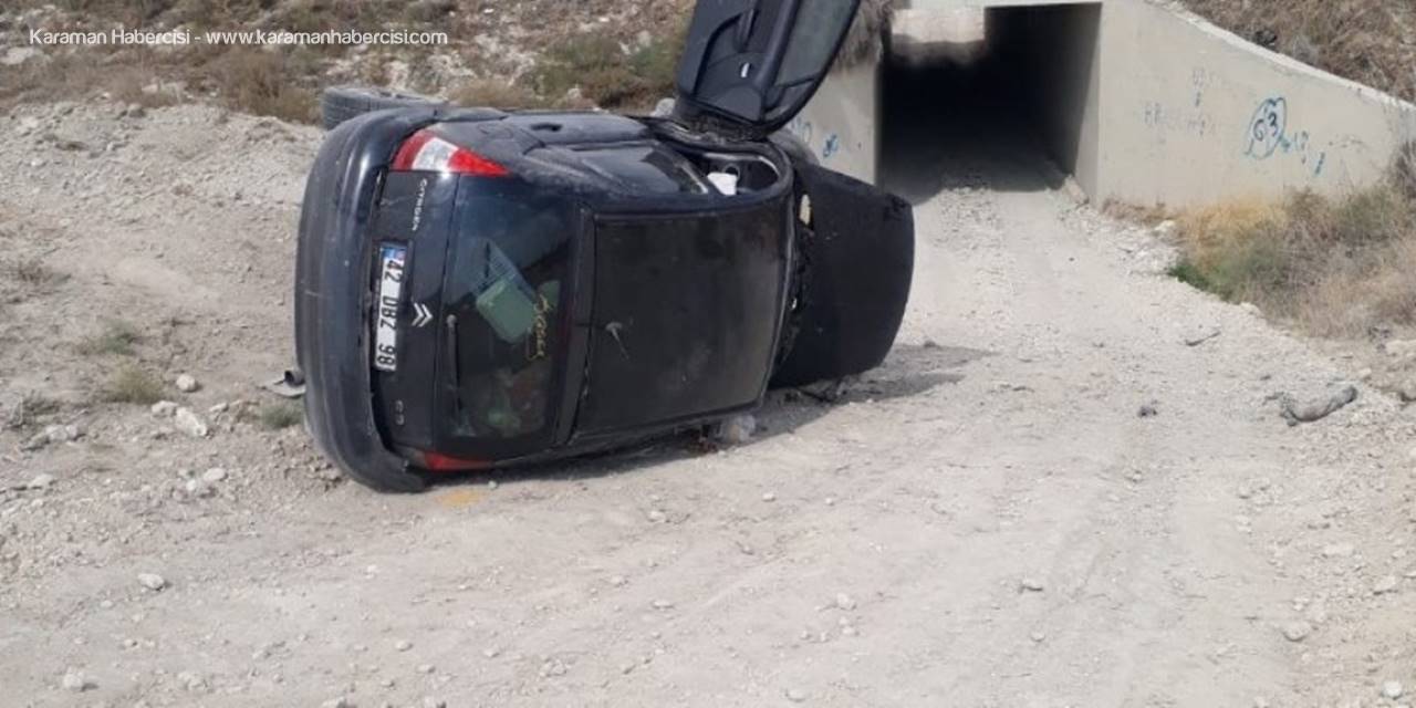 Konya’da Trafik Kazası: 2 Yaralı