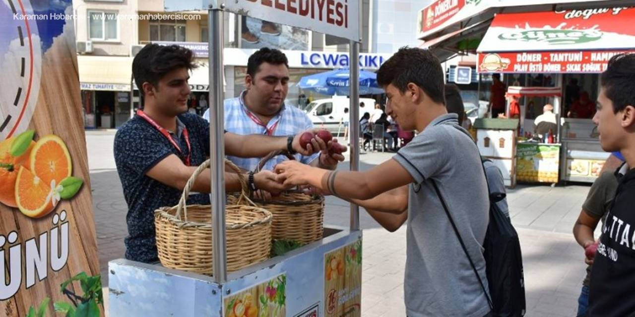 Tarsus Belediyesi Sağlık İşleri Müdürlüğü, Dünya Gıda Gününde Stant Açtı