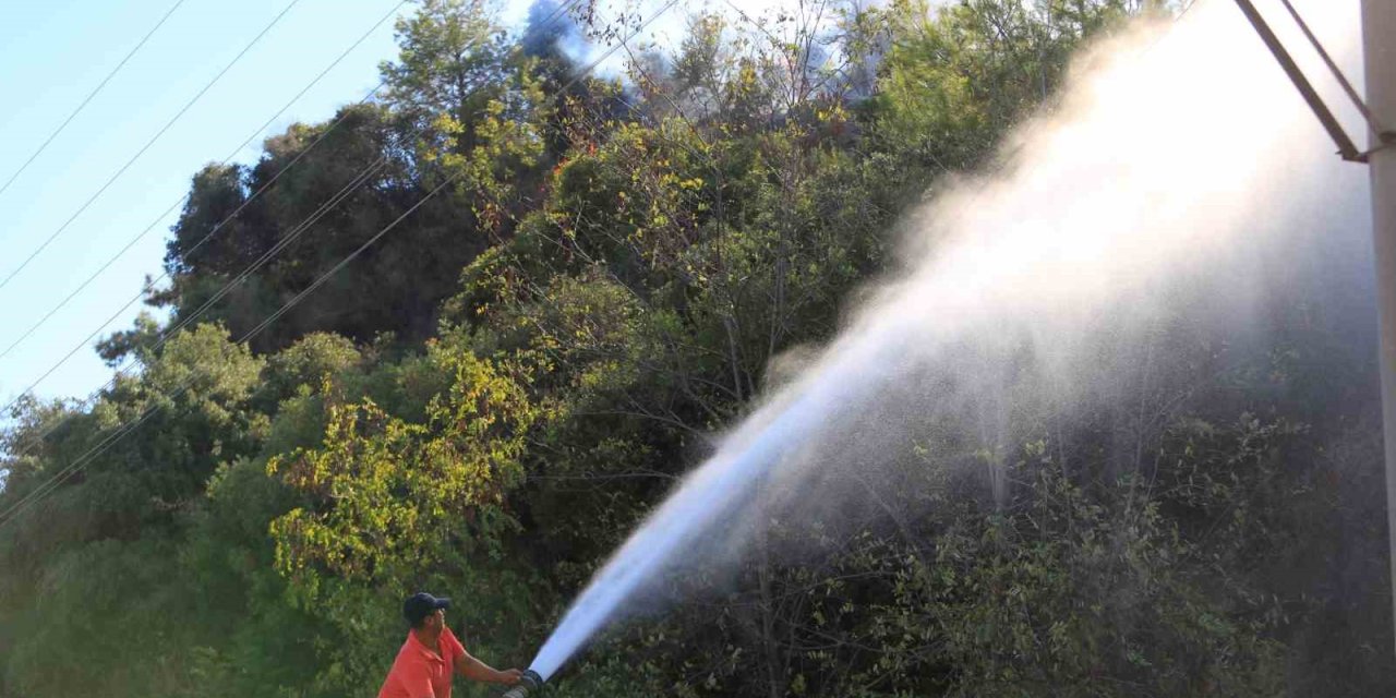 Aksu’daki Yangın Kontrol Altına Alındı