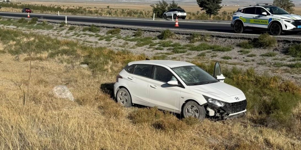 Karapınar’da Trafik Kazası: 1 Yaralı