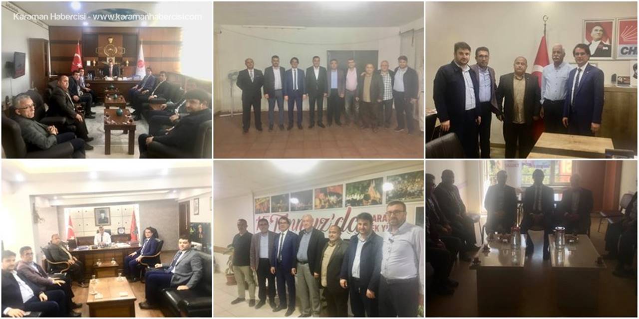 Karaman Ticaret ve Sanayi Odasından Hayırlı Olsun Ziyaretleri