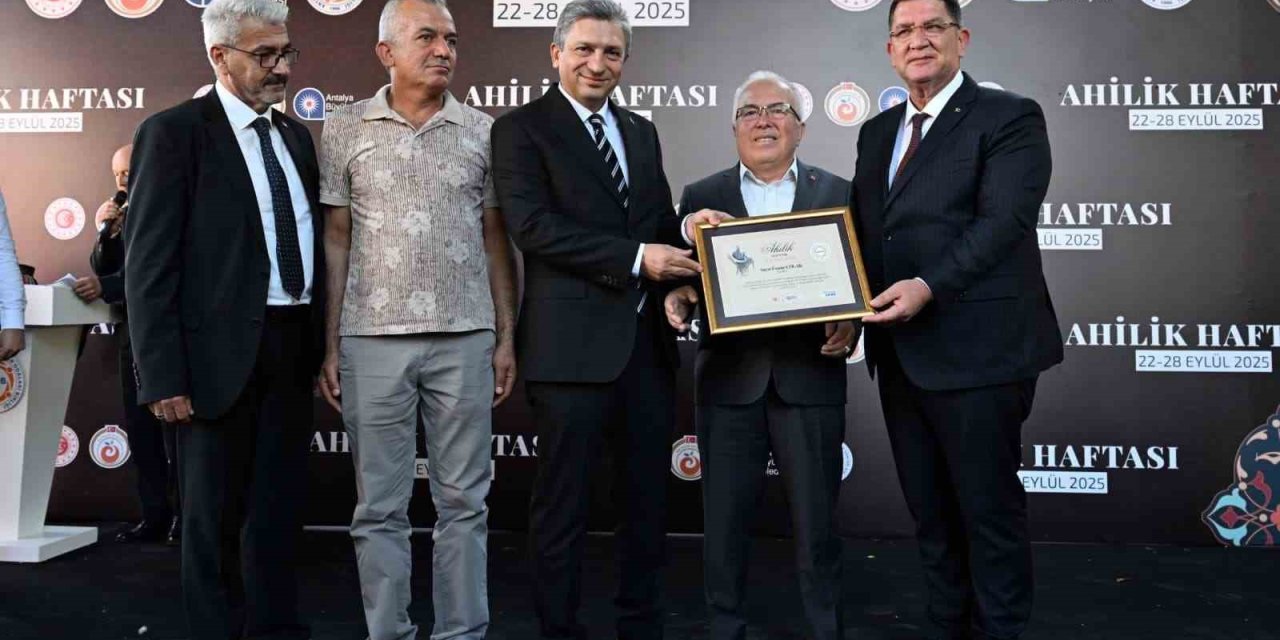 Antalya’da Ahilik Haftası Kutlandı