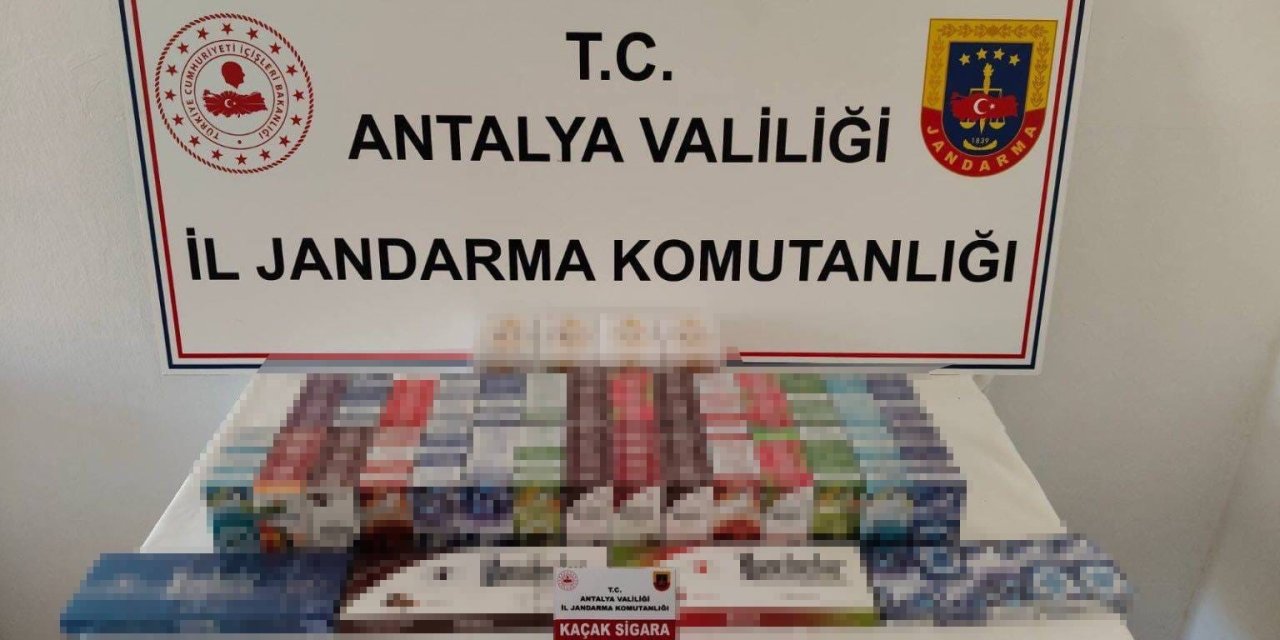 Gazipaşa’da 250 Kilo Kaçak Tütün Ve 420 Paket Kaçak Sigara Ele Geçirildi