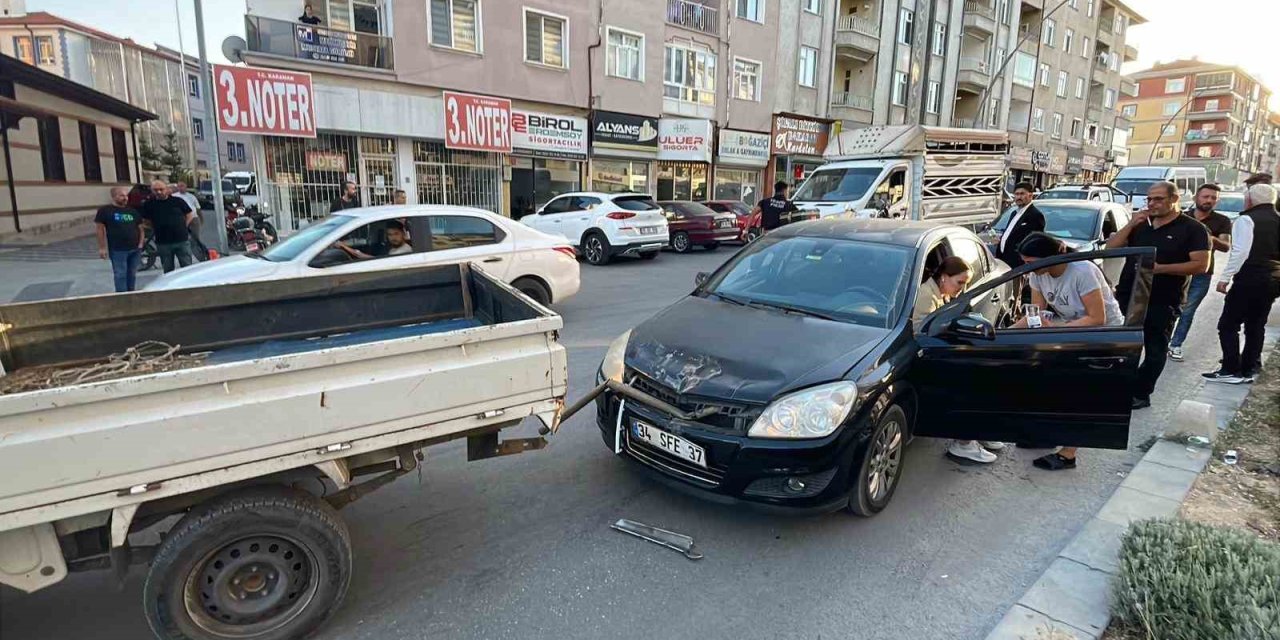 Karaman’da Zincirleme Kaza: 1 Yaralı