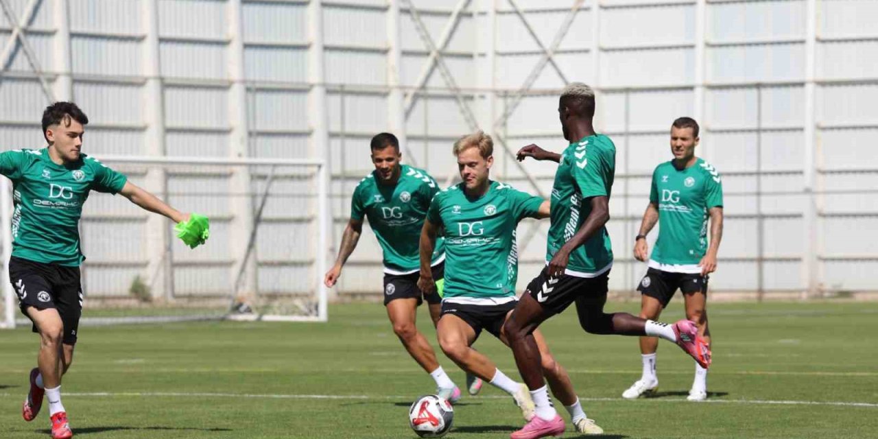 Konyaspor, Rams Başakşehir Maçının Hazırlıklarını Sürdürdü