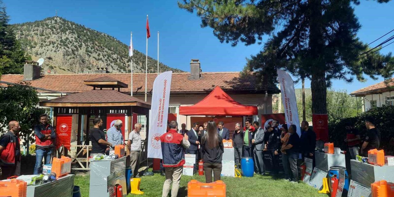 Bozkır’ın Elması İyi Tarım Uygulamaları İle Taçlanıyor