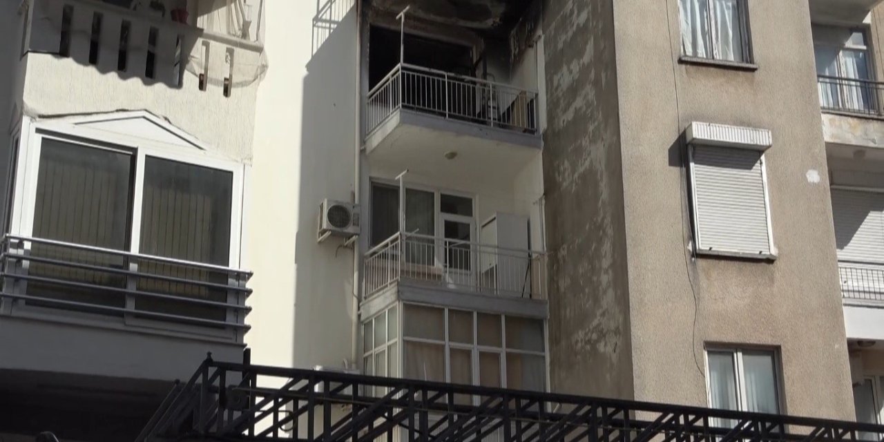 Antalya’da Apartman Dairesinde Yangın: 1 Yaralı