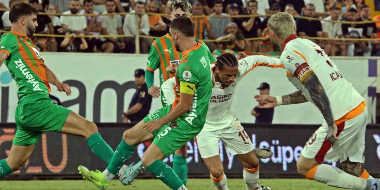 Trendyol Süper Lig: Corendon Alanyaspor: 0 - Galatasaray: 1 (maç Sonucu)