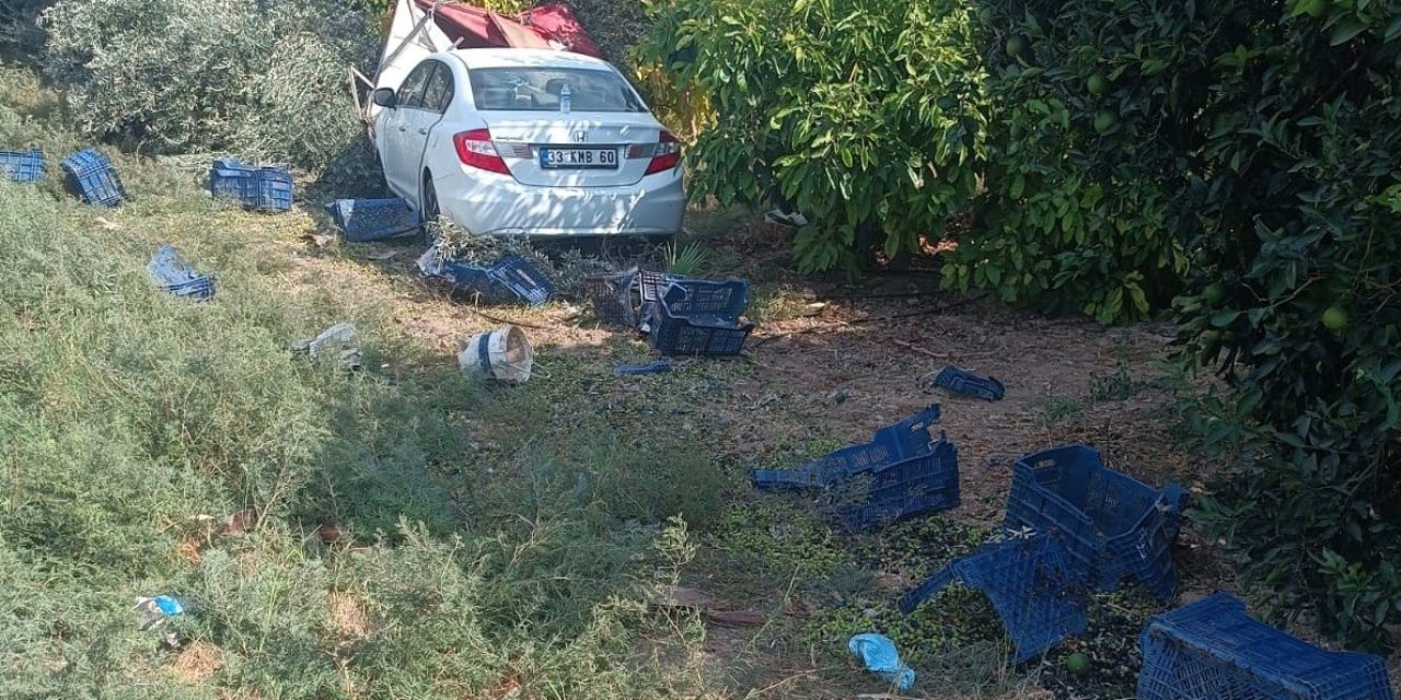 Otomobil Bahçeye Daldı: Hasat Yapan İşçilerden 1’i Öldü, 3’ü Yaralandı