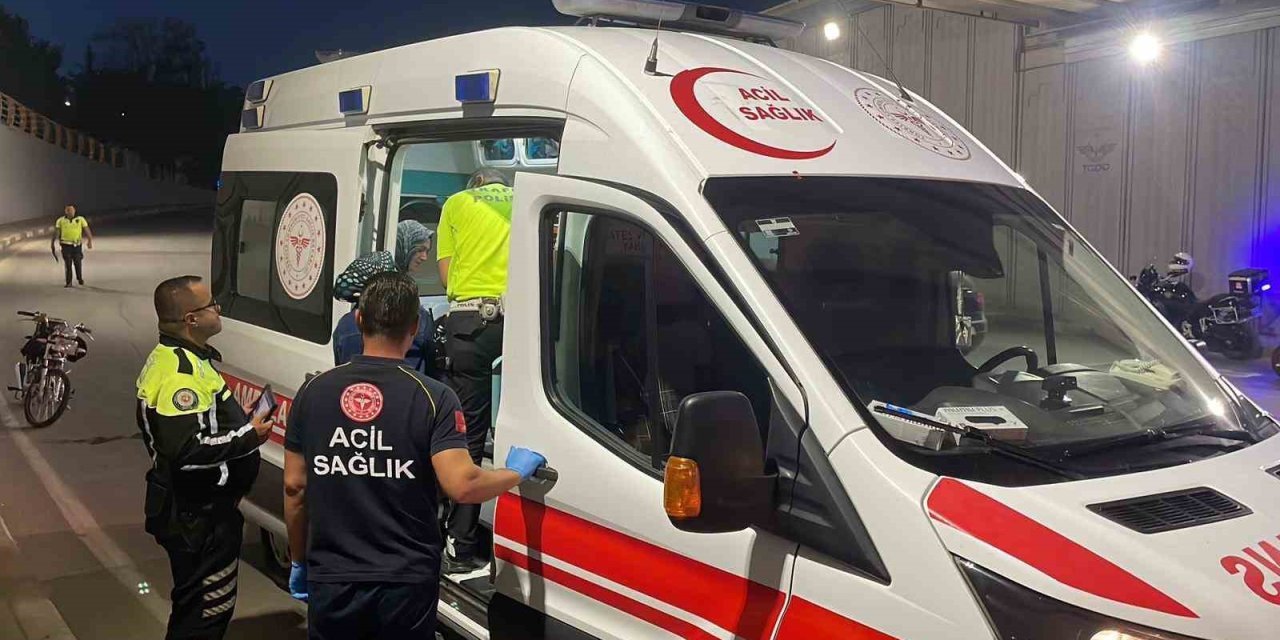 Karaman’da Motosiklet Kazası: 1 Yaralı