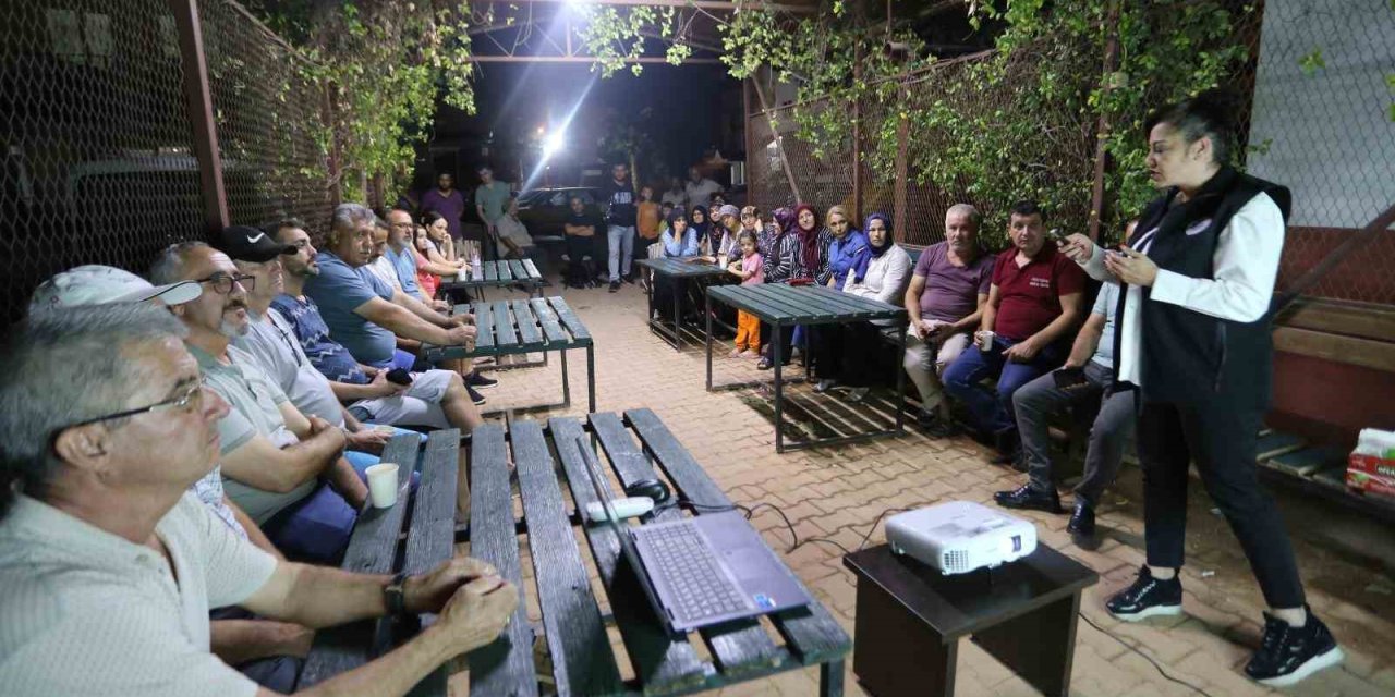 Kepez’de Site Sakinlerine Afet Farkındalık Eğitimi