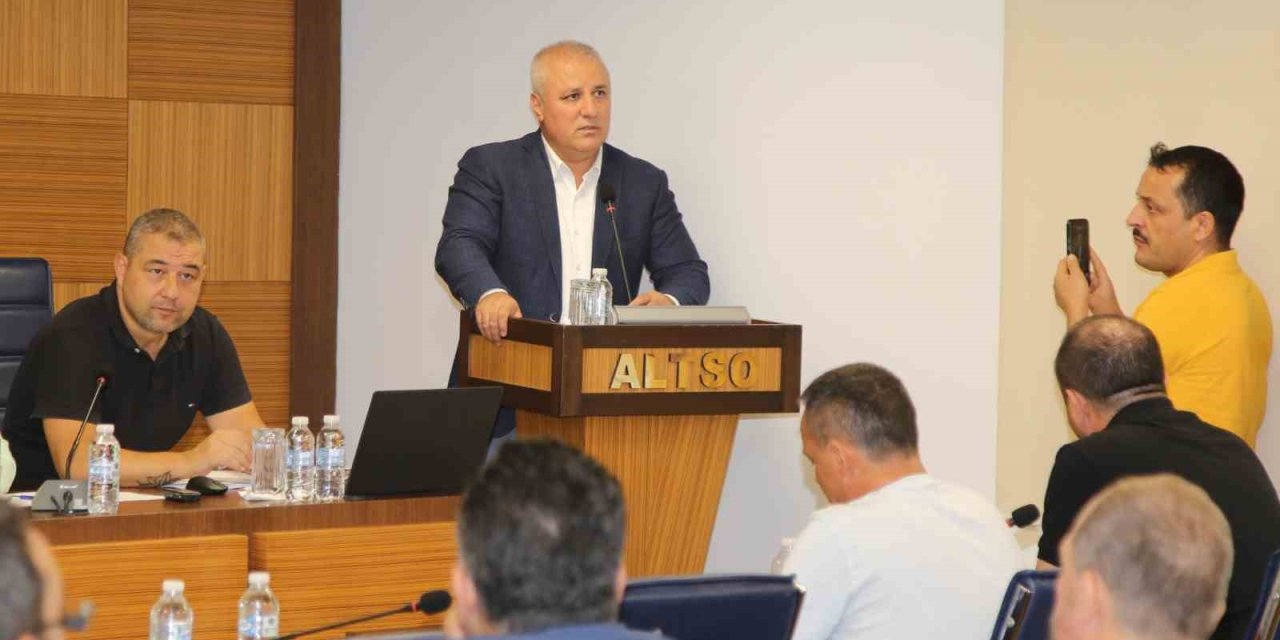 Altso Başkanı Eray Erdem: "iş Dünyamızın Alın Teri Ekspertiz Raporlarıyla Yok Sayılıyor"