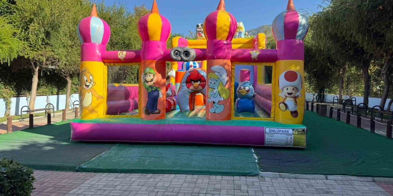 Alanya’da Balon Park Yenilenerek Hizmete Sunuldu