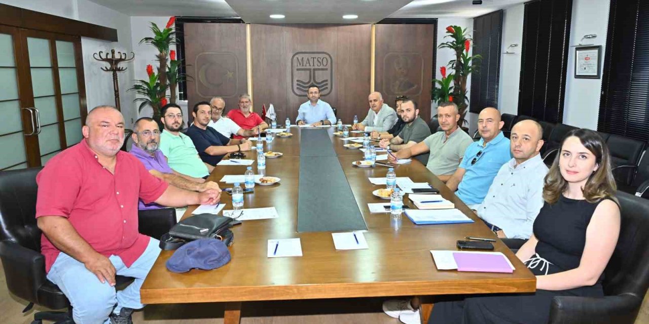 Matso’da Zeytinyağı Fabrikası İşletmelerinin Sorun Ve Talepleri Masaya Yatırıldı