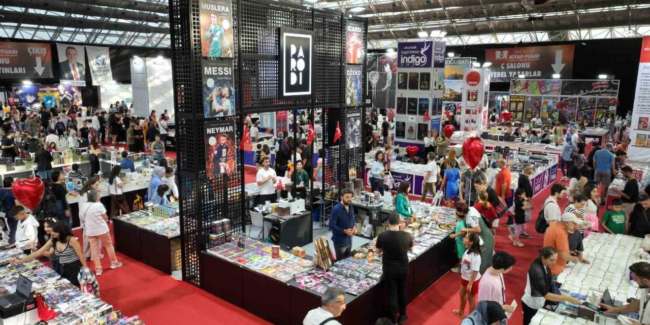 15. Antalya Kitap Fuarı 3 Ekim Cuma Günü Açılıyor