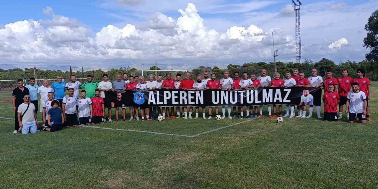 Manavgat’ta Alperen Coşar Anısına Futbol Turnuvası