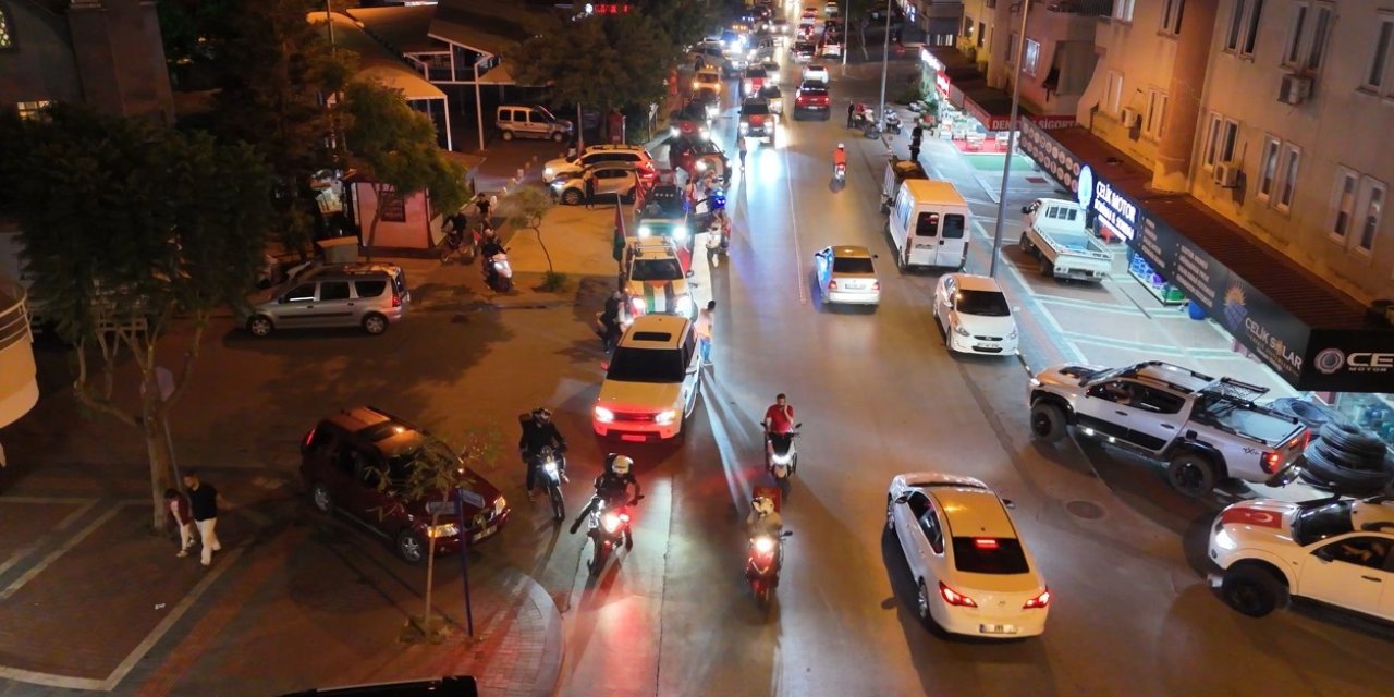 Alanya’da ‘zulme Off, Gazze’ye On’ Konvoyu