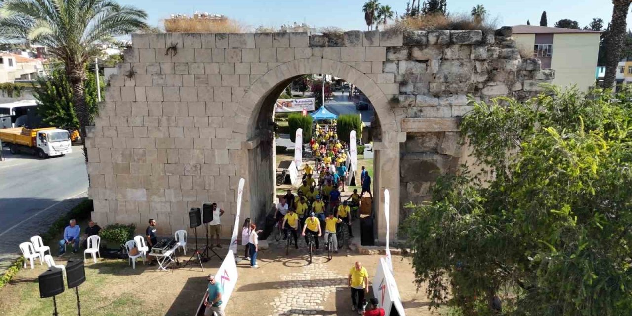 4. Kleopatra Bisiklet Festivali Renkli Görüntülerle Başladı