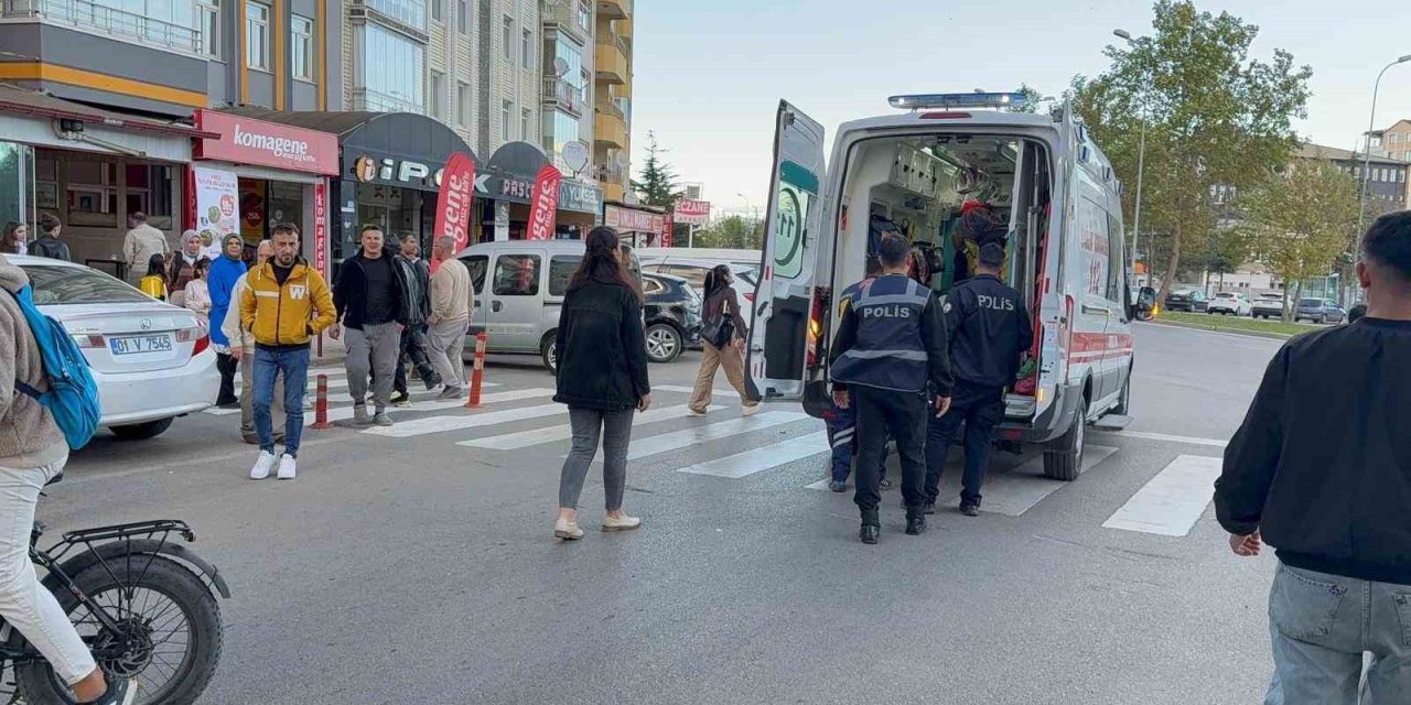 Seydişehir’de Bisiklet İle Motosiklet Çarpıştı: 2 Yaralı
